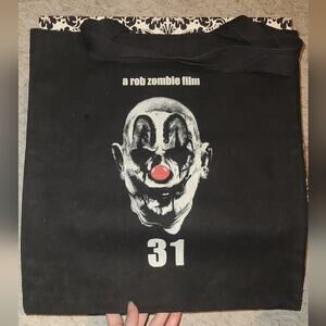 Rob Zombie 31 Horror Movie Tote Bag